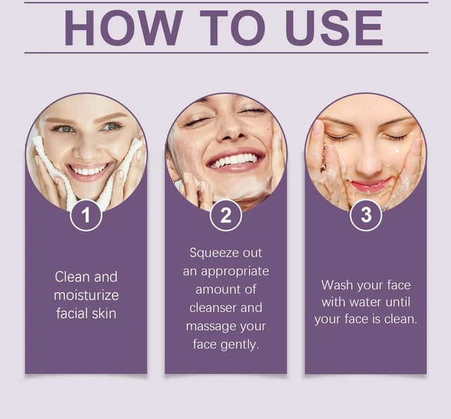 Alt view image 6 of 6 - Refreshing & Nourishing Skin Care, Oil Control, West Month Hydrating Facial Wash for Deep Pore Cleansing