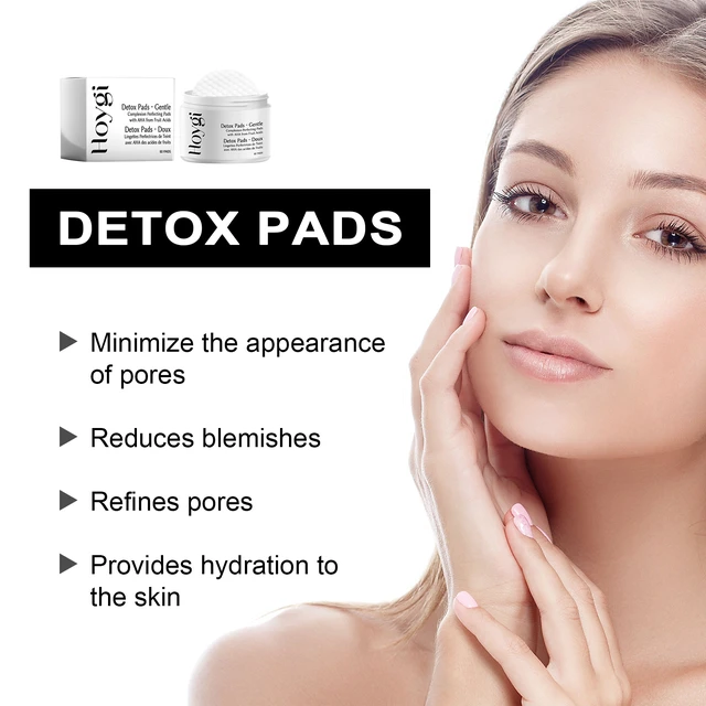 Alt view image 5 of 6 - Hydration & Skin Brightening, Pore Tightening, Gentle Face Cleansing Pads for Blackhead Removal