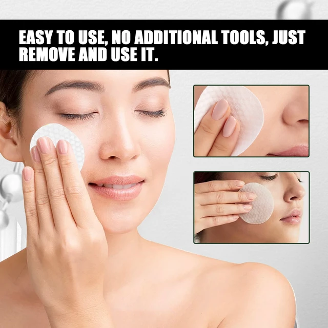 Alt view image 4 of 6 - Hydration & Skin Brightening, Pore Tightening, Gentle Face Cleansing Pads for Blackhead Removal