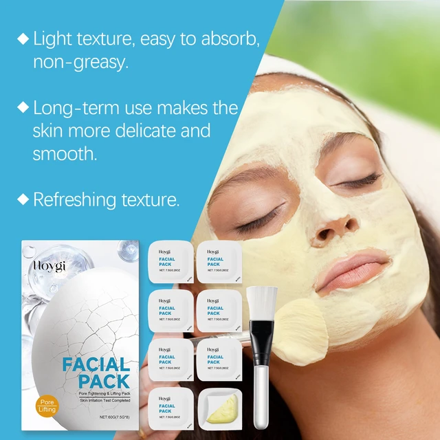 Alt view image 3 of 5 - Cleansing & Moisturizing Skincare Treatment, Tightening & Revitalizing Face Mask - Hydrating