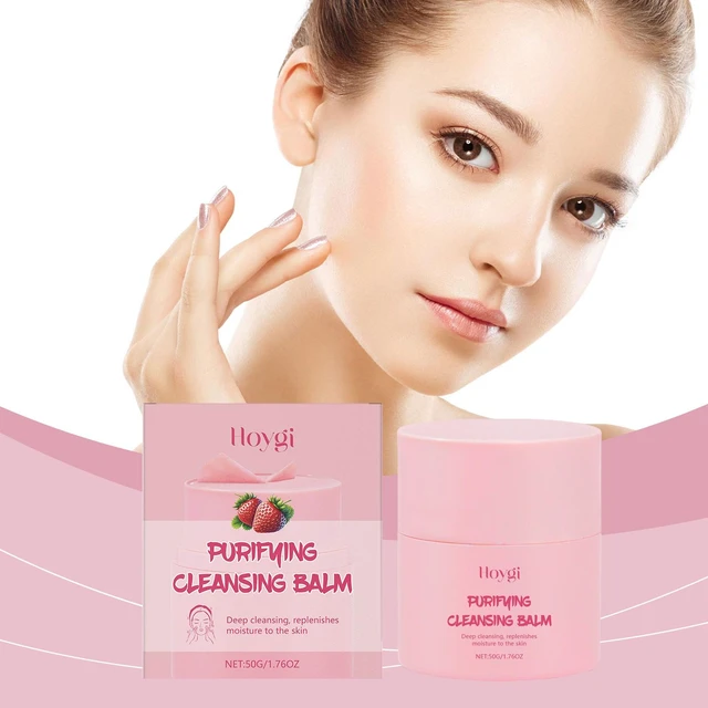 Main image of Strawberry Gentle Makeup Remover Deep Cleansing Nourishing Skin Care Formula