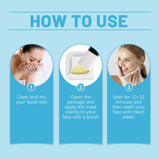 Alt view image 5 of 5 - Cleansing & Moisturizing Skincare Treatment, Tightening & Revitalizing Face Mask - Hydrating