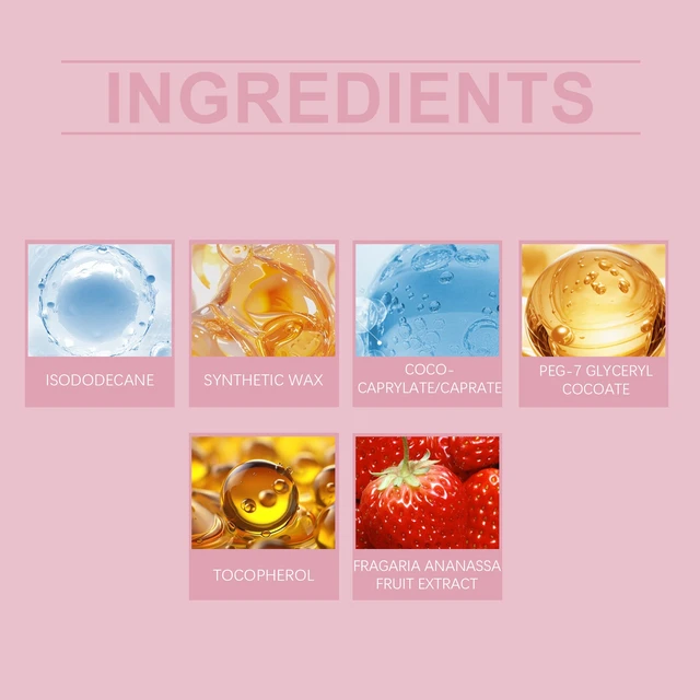 Alt view image 4 of 5 - Strawberry Gentle Makeup Remover Deep Cleansing Nourishing Skin Care Formula