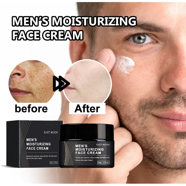 Alt view image 2 of 6 - Men's Moisturizing Firming Face Cream Hydrating Anti-Wrinkle Treatment for Fine Lines