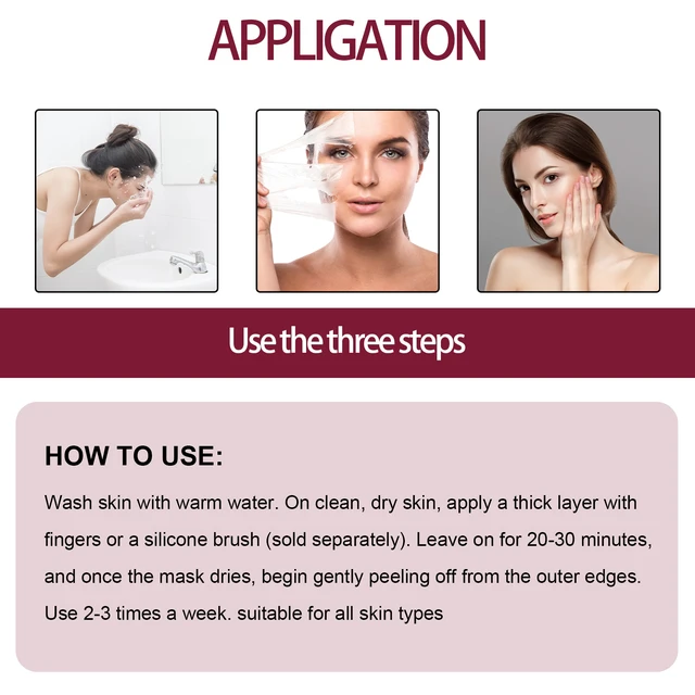 Alt view image 6 of 6 - Firming & Anti-Aging Care, Moisturizing, Lavender Anti-Wrinkle Facial Mask for Reducing Fine Lines