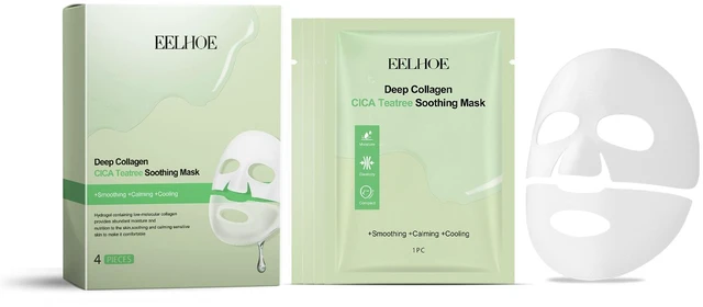 Main image of Collagen Tea Tree Hydrating Face Mask Boxed Elasticity Boosting Skincare
