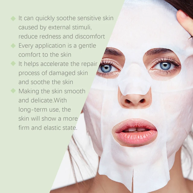 Alt view image 4 of 6 - Collagen Tea Tree Hydrating Face Mask Boxed Elasticity Boosting Skincare