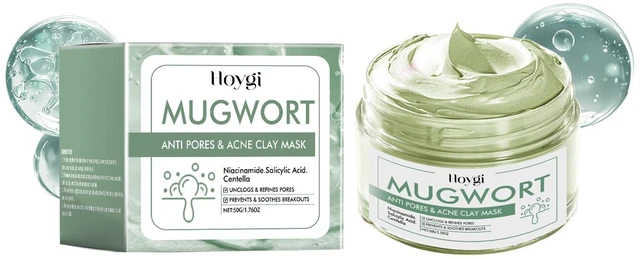 Main image of Green Tea Blackhead Remover Clay Mask Gentle Deep Cleansing Exfoliating Moisturizing Nourishing Skin Care Mud Pack