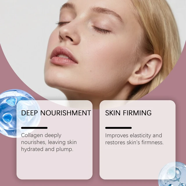 Alt view image 4 of 6 - Hydrating Collagen Face Mask for Gentle Skin Softening and Radiance Enhancement