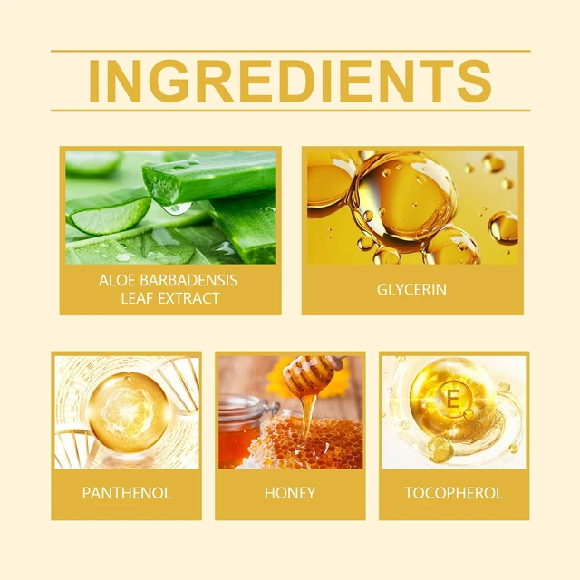 Alt view image 5 of 6 - Refreshing & Oil-Control Facial Skincare, Aloe Honey Hydrating Gel - Post-Sun Soothing