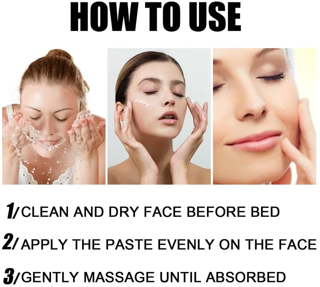 Alt view image 6 of 6 - Deep Hydration & Moisturizing Facial Cleansing, West Month Snake Venom Night Mask for Whitening