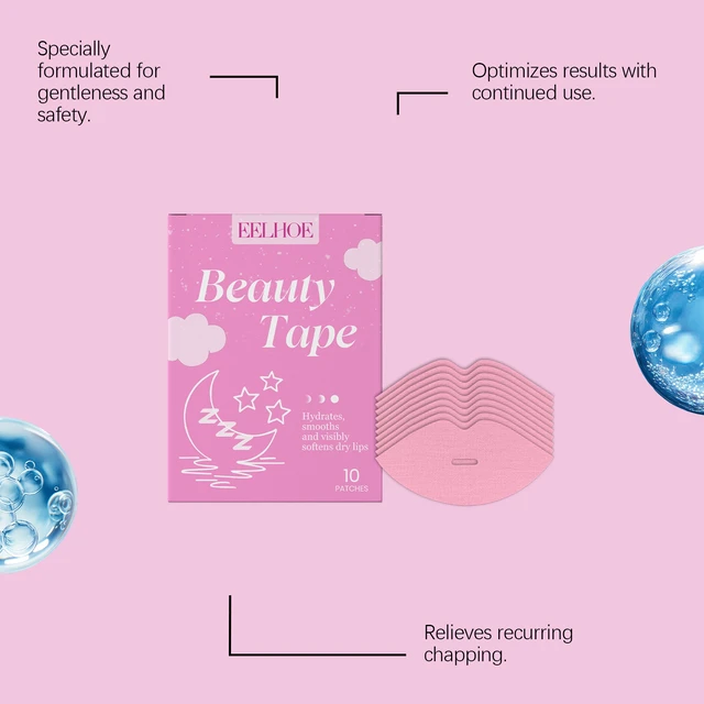 Alt view image 4 of 6 - Glossy Look, Soften & Nourish Dry Lips for a Full, Lip Care Patches Hydrate