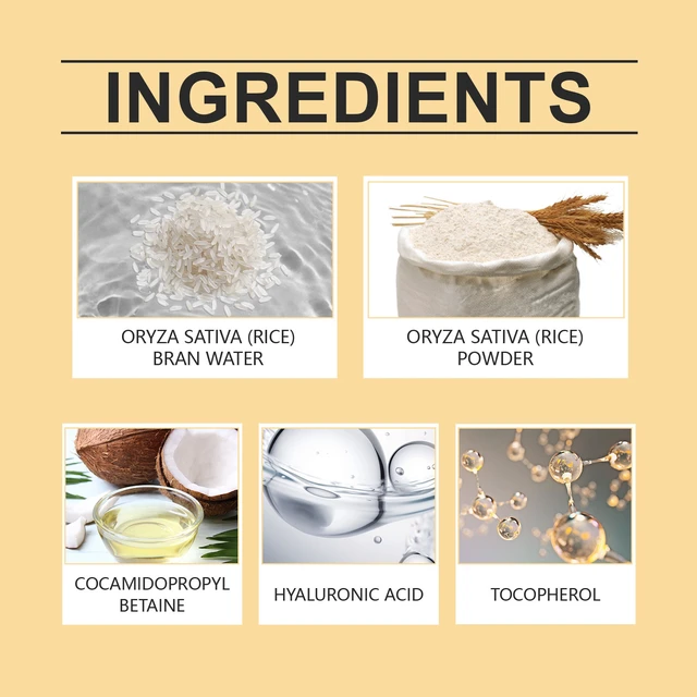 Alt view image 5 of 6 - Soothing & Repair Without Tightness, Rice Cleanser - Mild Hydrating Face Wash for Oil Control