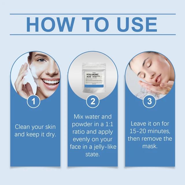 Alt view image 5 of 5 - Firming & Brightening Skincare Treatment, Hyaluronic Acid Face Mask - Deep Hydration