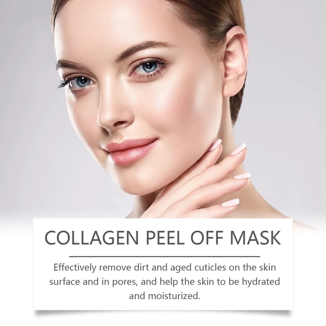 Alt view image 3 of 6 - Oil Control & Hydrating Skin Care, Gentle Deep Cleansing for Pores, Collagen Peeling Tear-Off Face Mask
