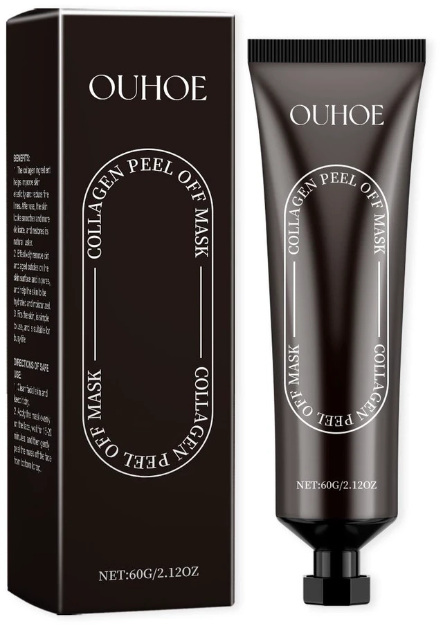 Main image of Oil Control & Hydrating Skin Care, Gentle Deep Cleansing for Pores, Collagen Peeling Tear-Off Face Mask