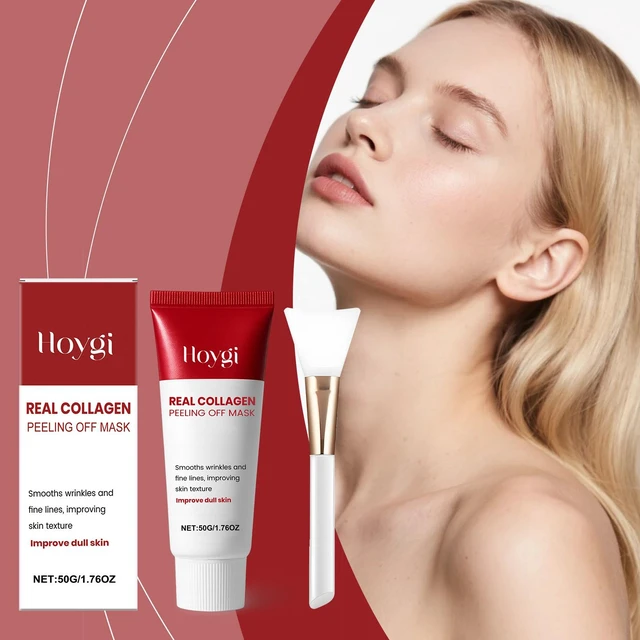 Main image of Peeling Collagen Mask Deep Cleansing Hydrating Moisturizing Gentle Exfoliating Nourishing Facial Care