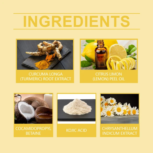 Alt view image 5 of 7 - Ginger Lemon Cleanser Gentle Facial Makeup Remover Skin Refreshing Non-Tight