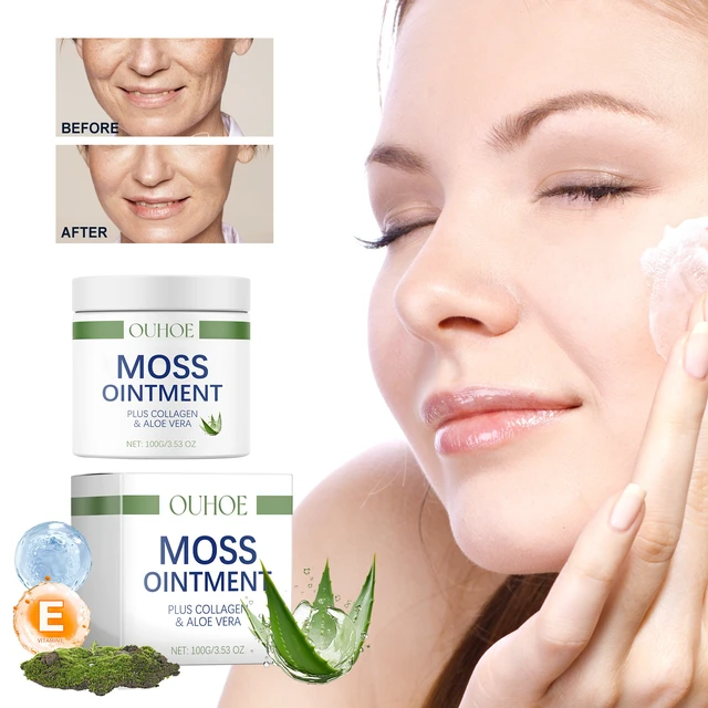 Alt view image 2 of 6 - Hydrating Wrinkle Reduction Face Cream for Refreshing Skin Care, Collagen & Aloe Vera Anti-Aging Moisturizer