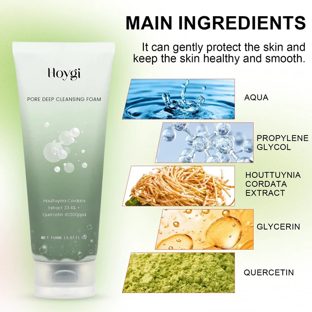 Alt view image 5 of 6 - Hydrating & Pore Refining, Deep Cleansing Facial Wash for Brightening