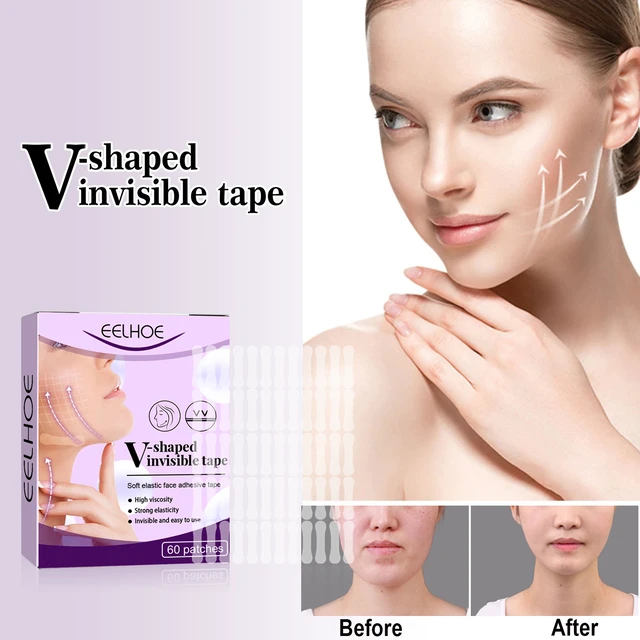 Alt view image 2 of 7 - Double Chin Corrector & Cheek Lifting Stickers for Slimming Effect, Invisible V-Line Face Lift Tape
