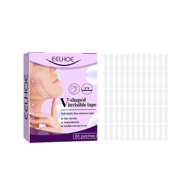 Alt view image 7 of 7 - Double Chin Corrector & Cheek Lifting Stickers for Slimming Effect, Invisible V-Line Face Lift Tape