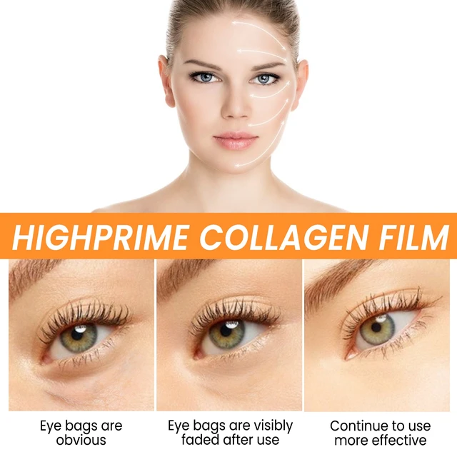 Alt view image 4 of 6 - Collagen Water-Soluble Eye Masks Daily Hydrating Moisturizing Patches for Fine Lines & Eye Skin Care
