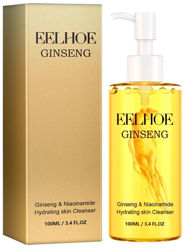 Main image of Easy to Rinse, Rich Moisturizing Lather, Ginseng Face Wash - Gentle Foaming Cleanser for Deep Pore Cleaning