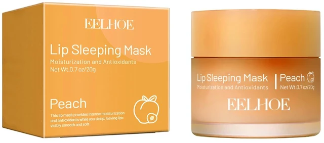Main image of Plumping & Smoothing, Gentle Exfoliation of Dead Skin, Overnight Lip Mask for Moisturizing