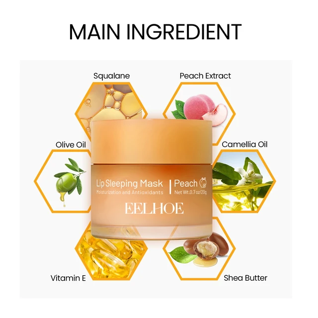 Alt view image 5 of 6 - Plumping & Smoothing, Gentle Exfoliation of Dead Skin, Overnight Lip Mask for Moisturizing