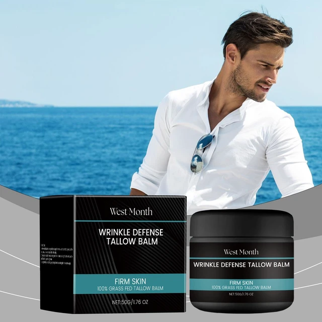 Alt view image 2 of 6 - West Month Men's Facial Moisturizing Cream Bull Ointment Nourishing Hydrating Face Care