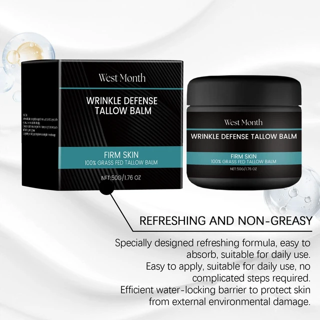 Alt view image 4 of 6 - West Month Men's Facial Moisturizing Cream Bull Ointment Nourishing Hydrating Face Care