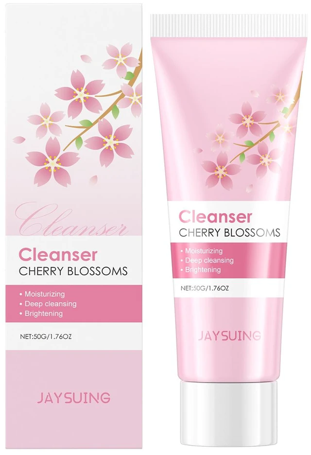 Main image of Cherry Blossom Hydrating Face Wash - Oil Control & Skin Smoothing Cleanser