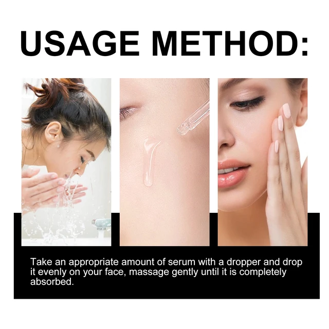 Alt view image 6 of 6 - Serum Intense Hydration Dark Spot & Fine Line Reduction Skin Brightening Essence