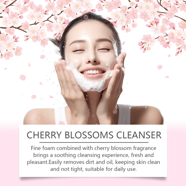Alt view image 4 of 6 - Cherry Blossom Hydrating Face Wash - Oil Control & Skin Smoothing Cleanser