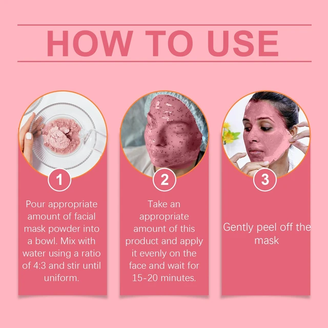 Alt view image 6 of 6 - Rose Essence Hydrating Powder Mask for Deep Moisture Care