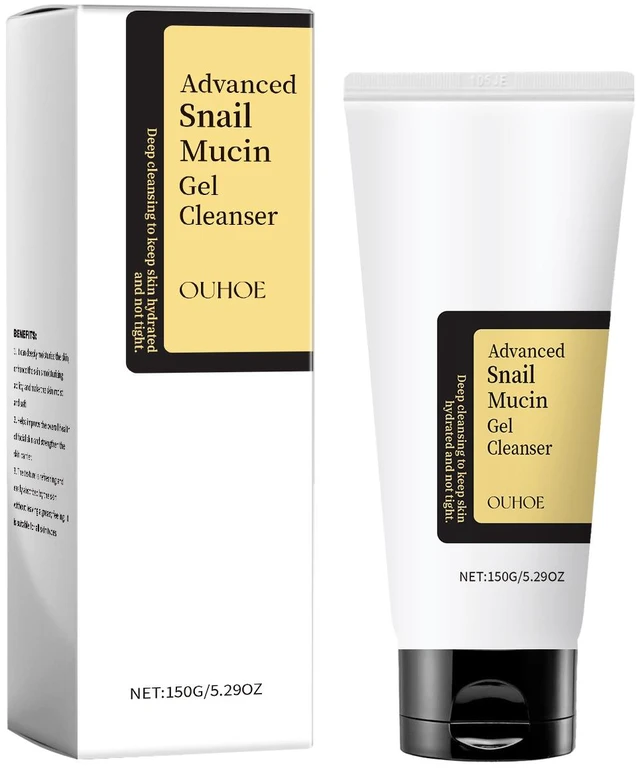 Main image of Gentle Natural Formula for Radiant & Luminous Skin, Snail Extract Hydrating Face Wash