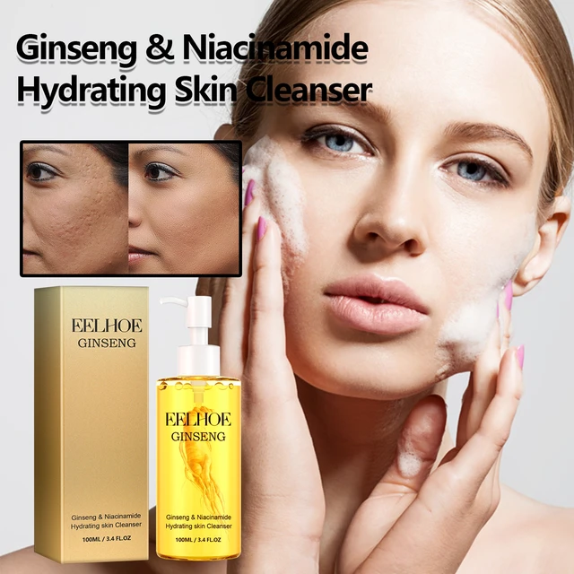Alt view image 2 of 6 - Easy to Rinse, Rich Moisturizing Lather, Ginseng Face Wash - Gentle Foaming Cleanser for Deep Pore Cleaning