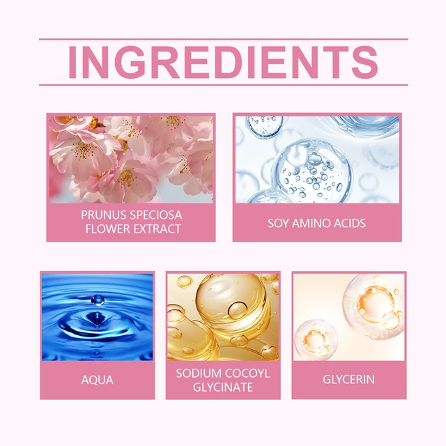 Alt view image 5 of 6 - Cherry Blossom Hydrating Face Wash - Oil Control & Skin Smoothing Cleanser