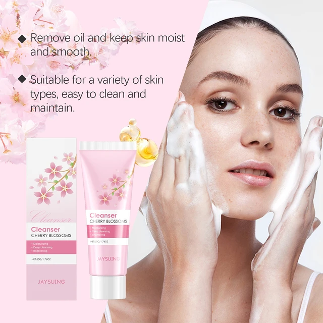 Alt view image 3 of 6 - Cherry Blossom Hydrating Face Wash - Oil Control & Skin Smoothing Cleanser