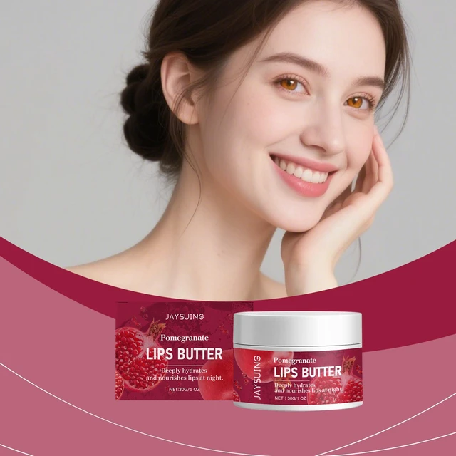 Main image of Pomegranate Lip Sleeping Mask - Gentle Night Hydration & Nourishing Soft Care