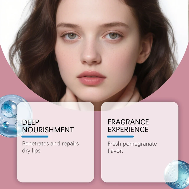 Alt view image 3 of 5 - Pomegranate Lip Sleeping Mask - Gentle Night Hydration & Nourishing Soft Care