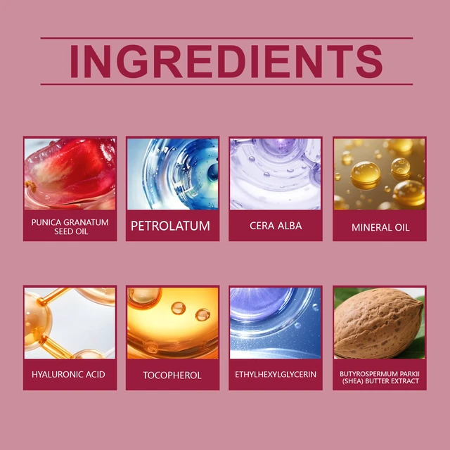 Alt view image 4 of 5 - Pomegranate Lip Sleeping Mask - Gentle Night Hydration & Nourishing Soft Care