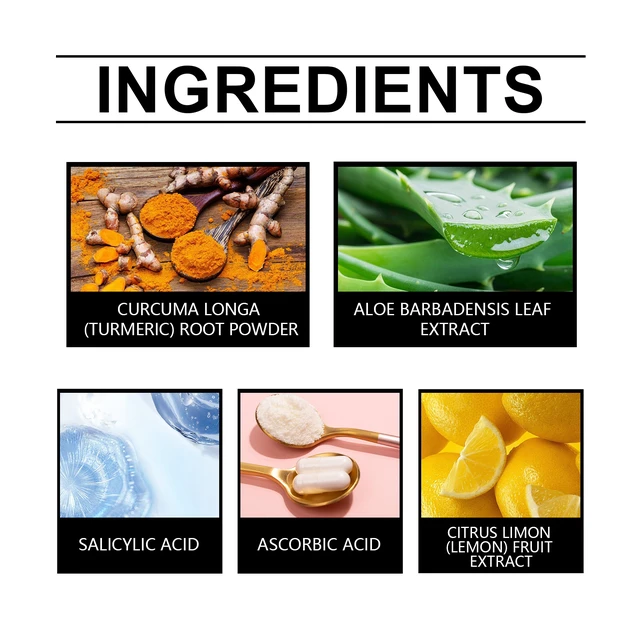 Alt view image 5 of 6 - Turmeric Lemon Lip Scrub - Hydrating Exfoliating Care Cream for Dry Lips