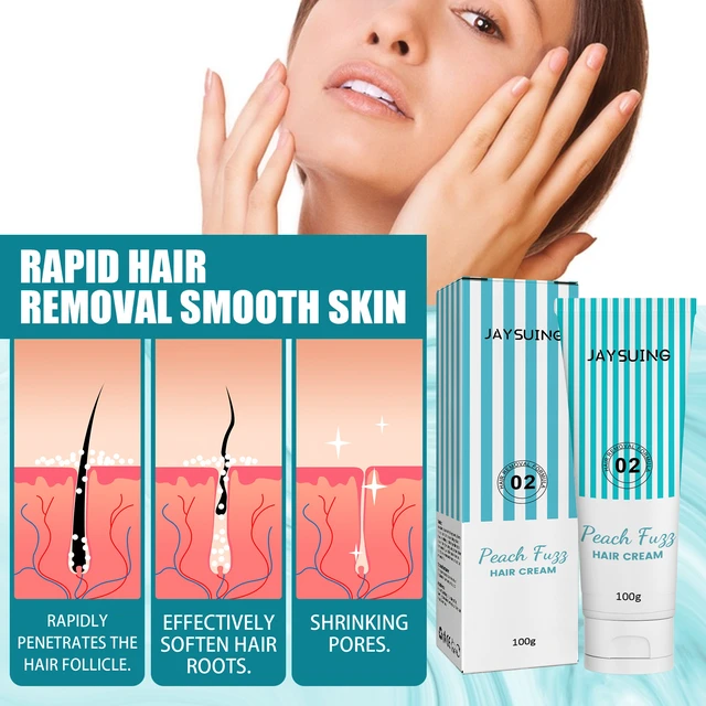 Alt view image 3 of 5 - Non-Irritating for Smooth Delicate Skin, Gentle Lip & Facial Hair Removal Cream