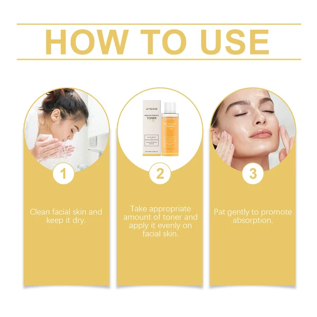 Alt view image 5 of 5 - Refreshing & Non-Greasy Moisturizing Soothing Facial Toner, Arbutin Toner - Gentle Nourishing