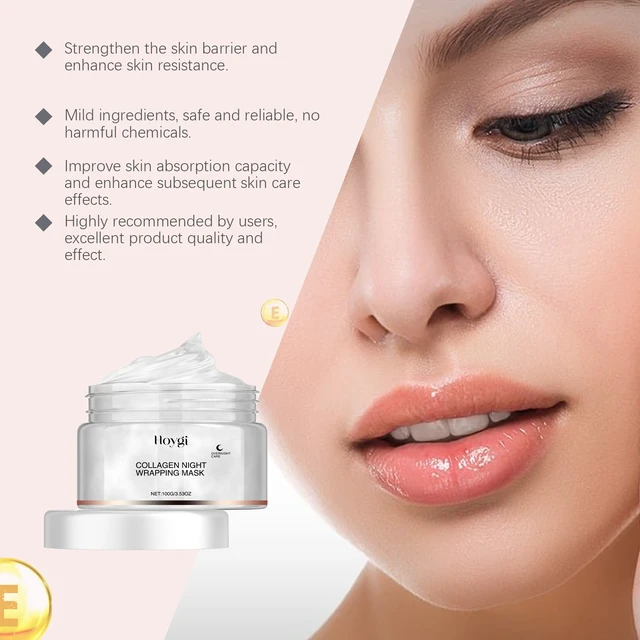 Alt view image 4 of 6 - Collagen Exfoliating Tear-Off Mask Gentle Hydrating Brightening Moisturizing Skin Care