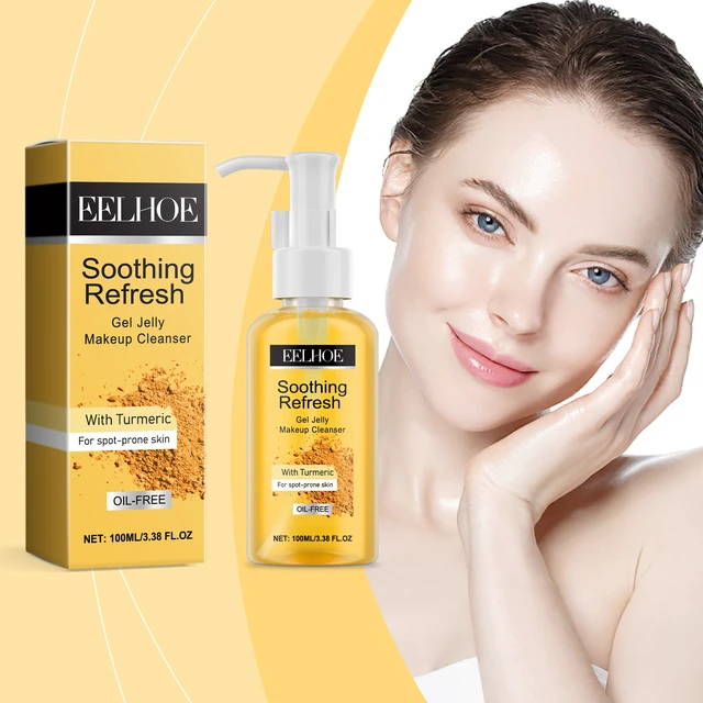 Alt view image 2 of 5 - Moisturizing & Refreshing Face Makeup Remover, Turmeric Gentle Cleansing Gel