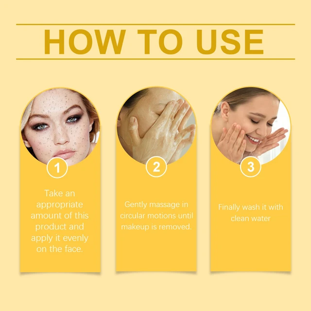 Alt view image 5 of 5 - Moisturizing & Refreshing Face Makeup Remover, Turmeric Gentle Cleansing Gel