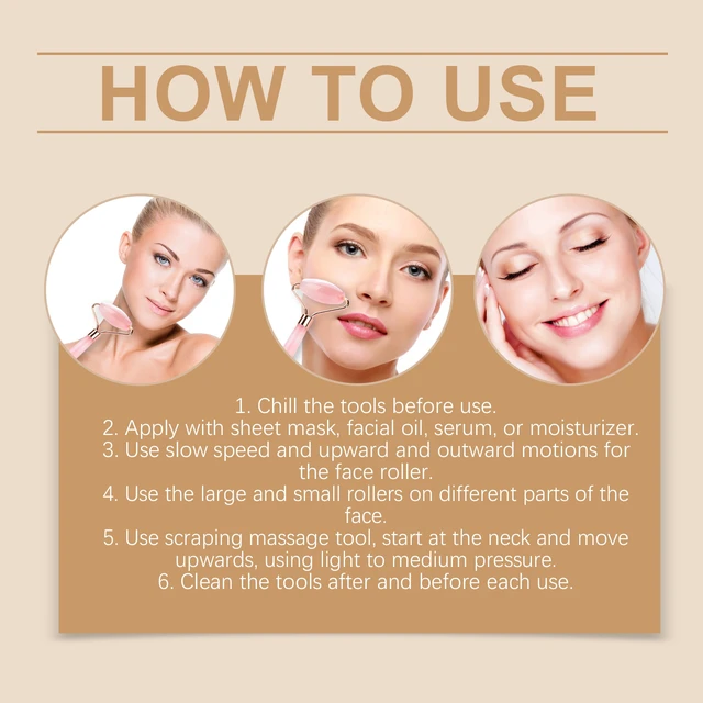 Alt view image 6 of 6 - Soothing Facial Care Device for Skin Firming and Massage, Crystal Powder Roller Massager Set